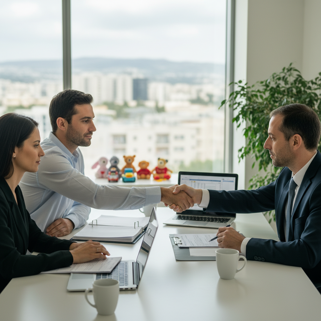 תמונה זו נוצרה על ידי NOVITA בינה מלאכותית הסכם גירושים בהסכמה